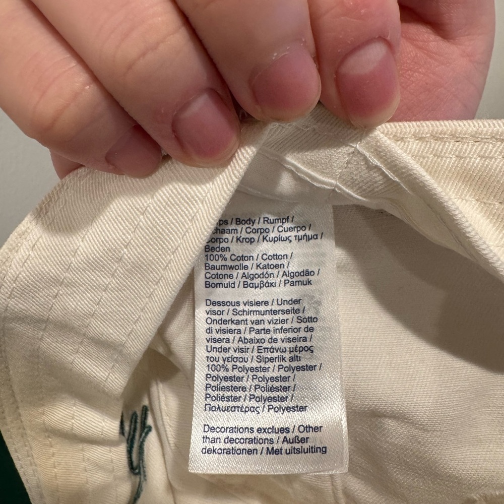Lacoste - Cap Hat - Women - Size M - Pre-Owens - Plz Check Pics - Picture 9 of 9